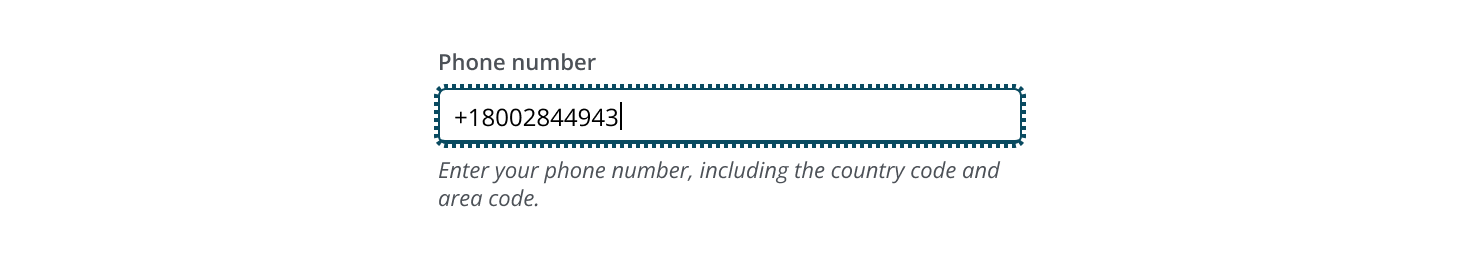 Input entering value of the formatted input pattern